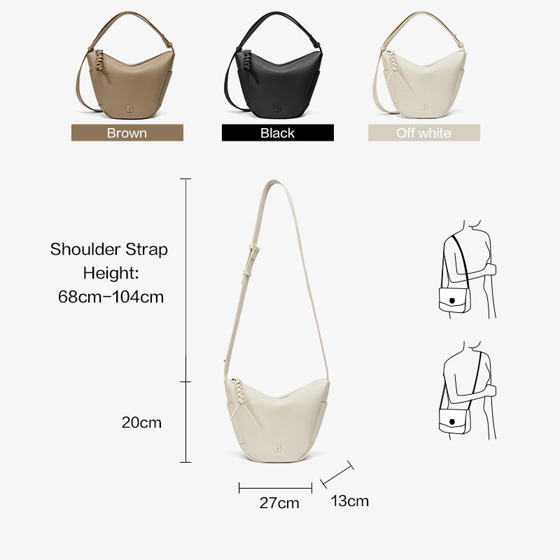 BOSTANTEN LYCHEE SHOULDER BAG – ELEGANT & PERSONALIZED FOR WOMEN