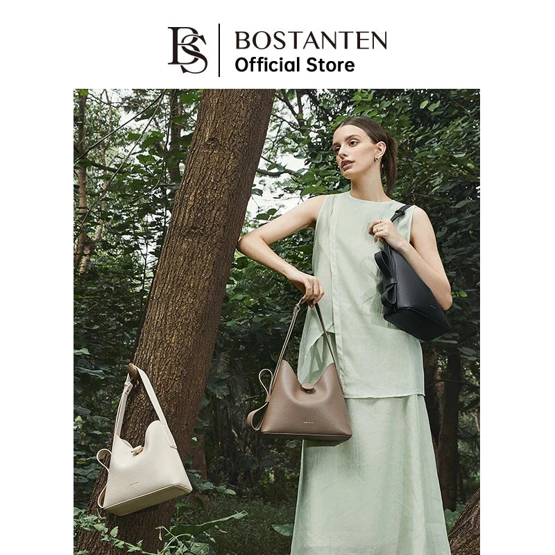 BOSTANTEN FASHIONABLE SIMPLE CROSSBODY SHOULDER BAGS