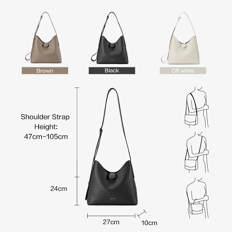 BOSTANTEN FASHIONABLE SIMPLE CROSSBODY SHOULDER BAGS