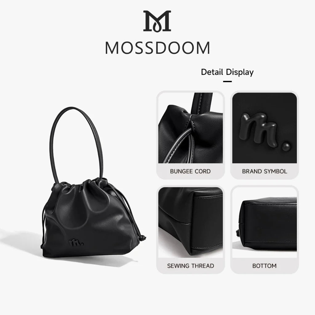 MOSSDOOM DANICA – CLOUD-SHAPED DRAWSTRING SHOULDER BAG