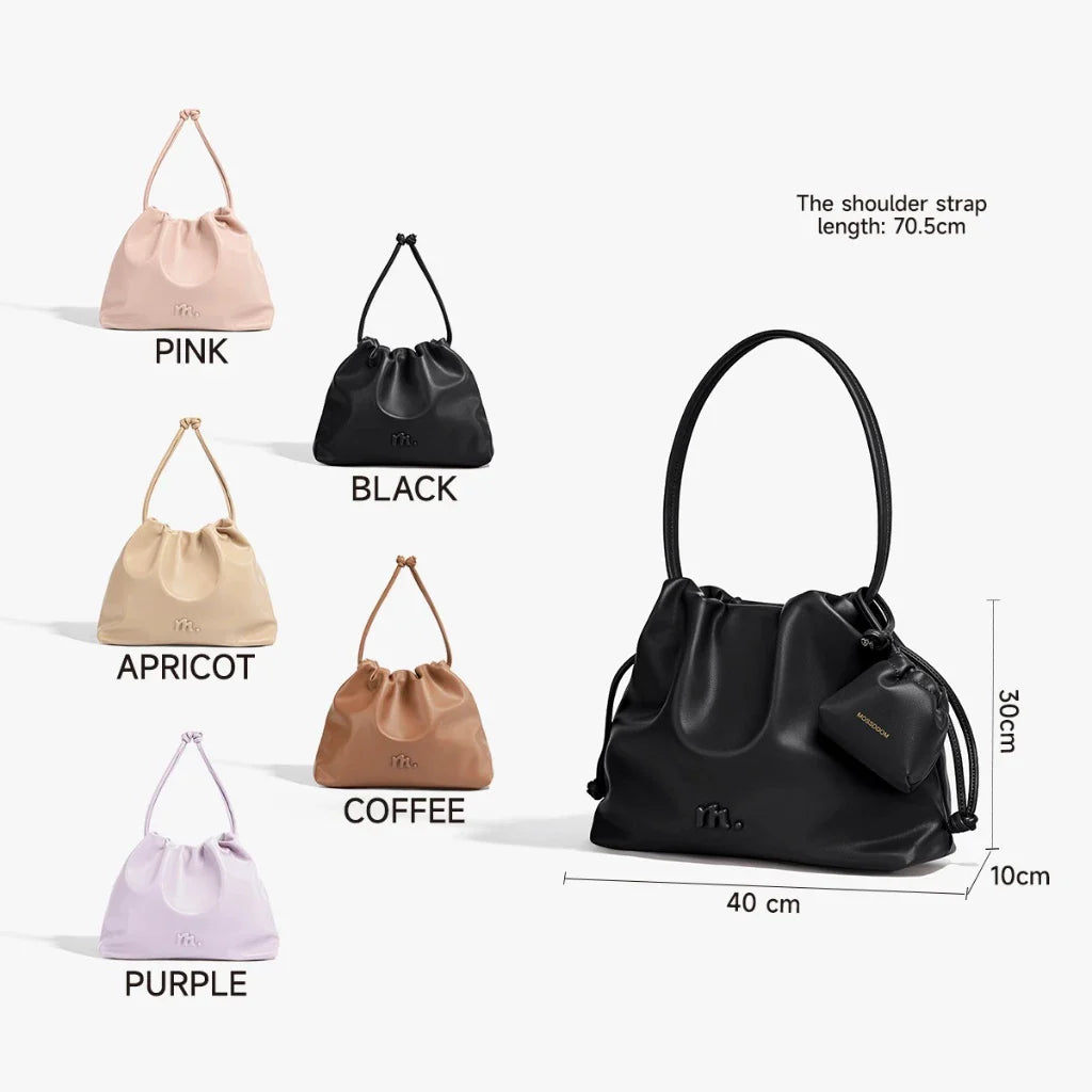 MOSSDOOM DANICA – CLOUD-SHAPED DRAWSTRING SHOULDER BAG