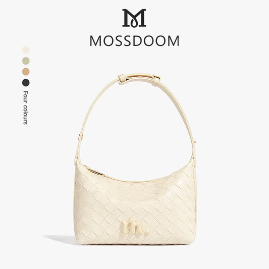 MOSSDOOM CELESTIA – ELEGANT WOVEN UNDERARM SHOULDER BAG