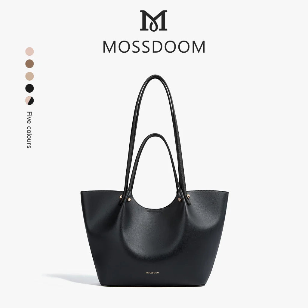 MOSSDOOM PERLA BAG – ELEGANT BUCKET TOTE FOR WOMEN