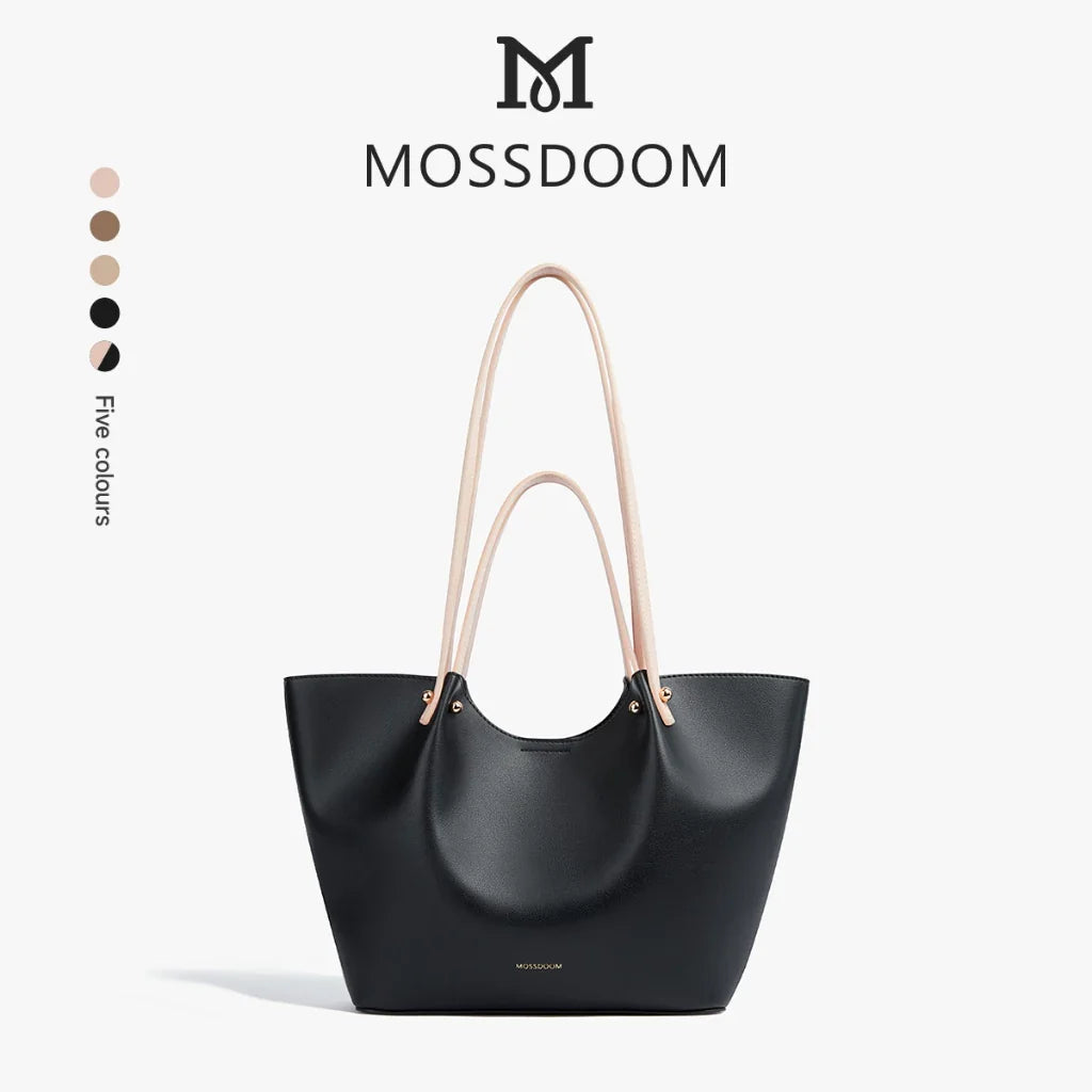 MOSSDOOM PERLA BAG – ELEGANT BUCKET TOTE FOR WOMEN