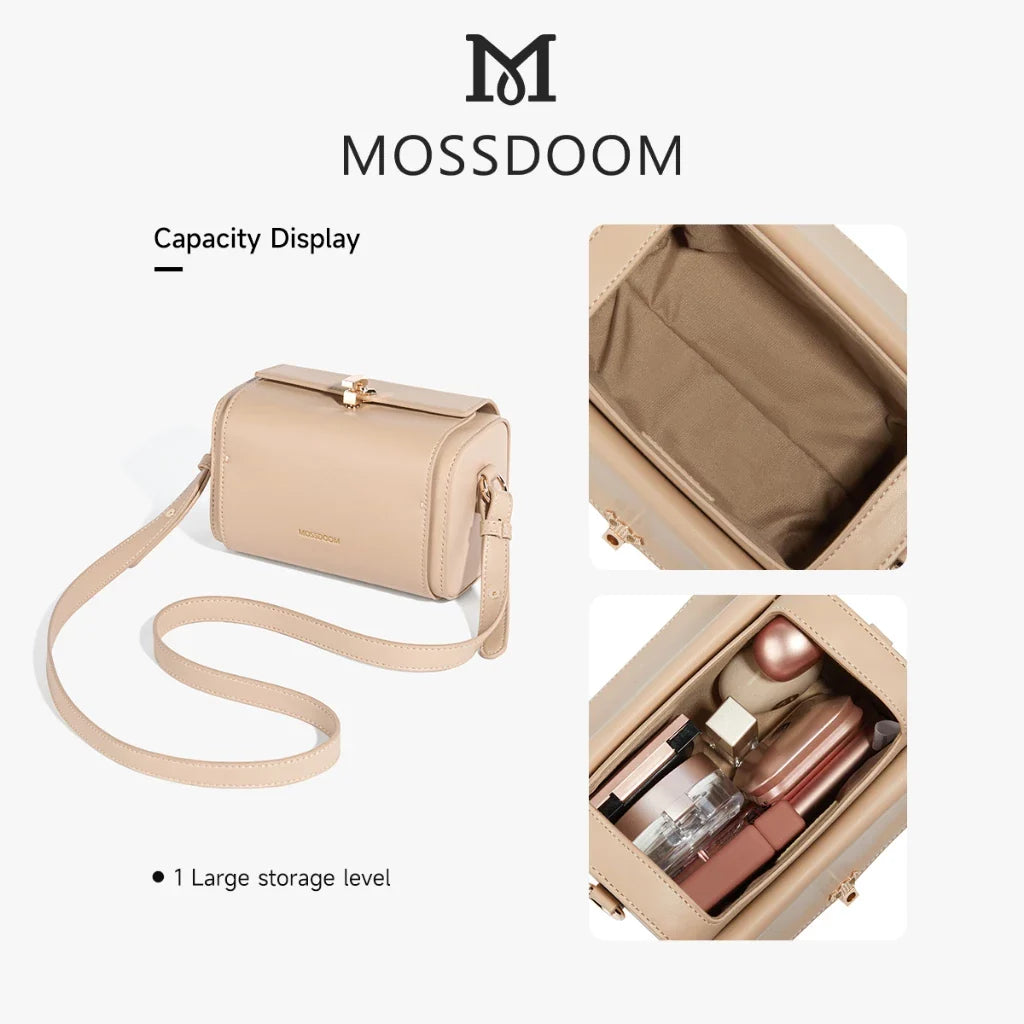 MOSSDOOM BEXLEY BAG – ELEGANT & TRENDY CROSSBODY BOX BAG FOR WOMEN