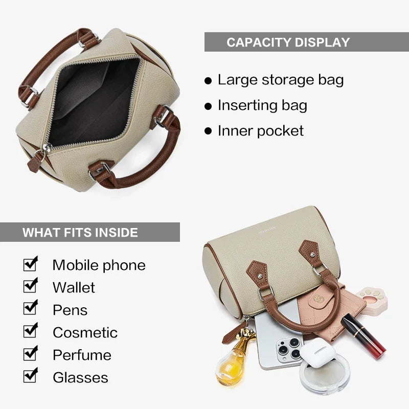 BOSTANTEN LADIES' SHOULDER BAG – PERFECT FOR WORK, TRAVEL, AND DAILY USE