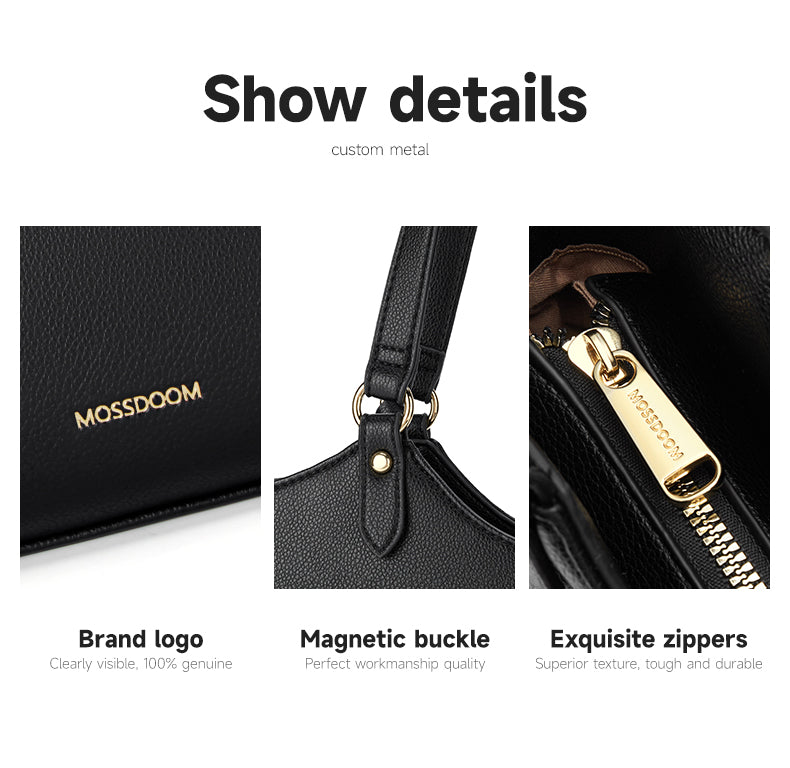 MOSSDOOM SIMPLE SHOULDER BAG – FASHIONABLE STYLE BAG FOR WOMEN
