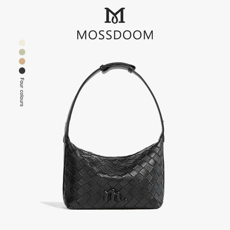 MOSSDOOM CELESTIA – ELEGANT WOVEN UNDERARM SHOULDER BAG